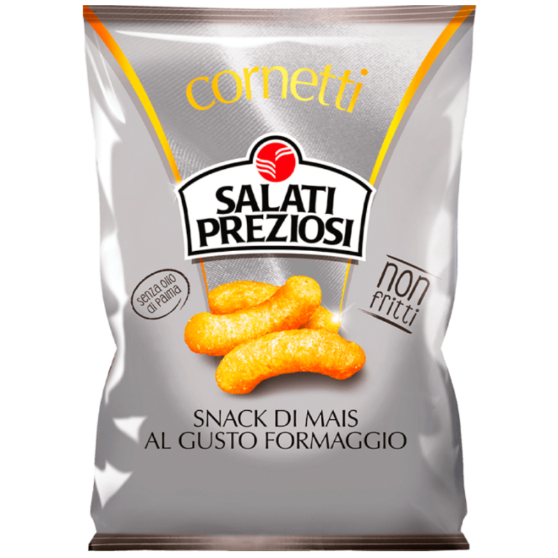 Salatipreziové bezgluténové syrové cornetti 70 g