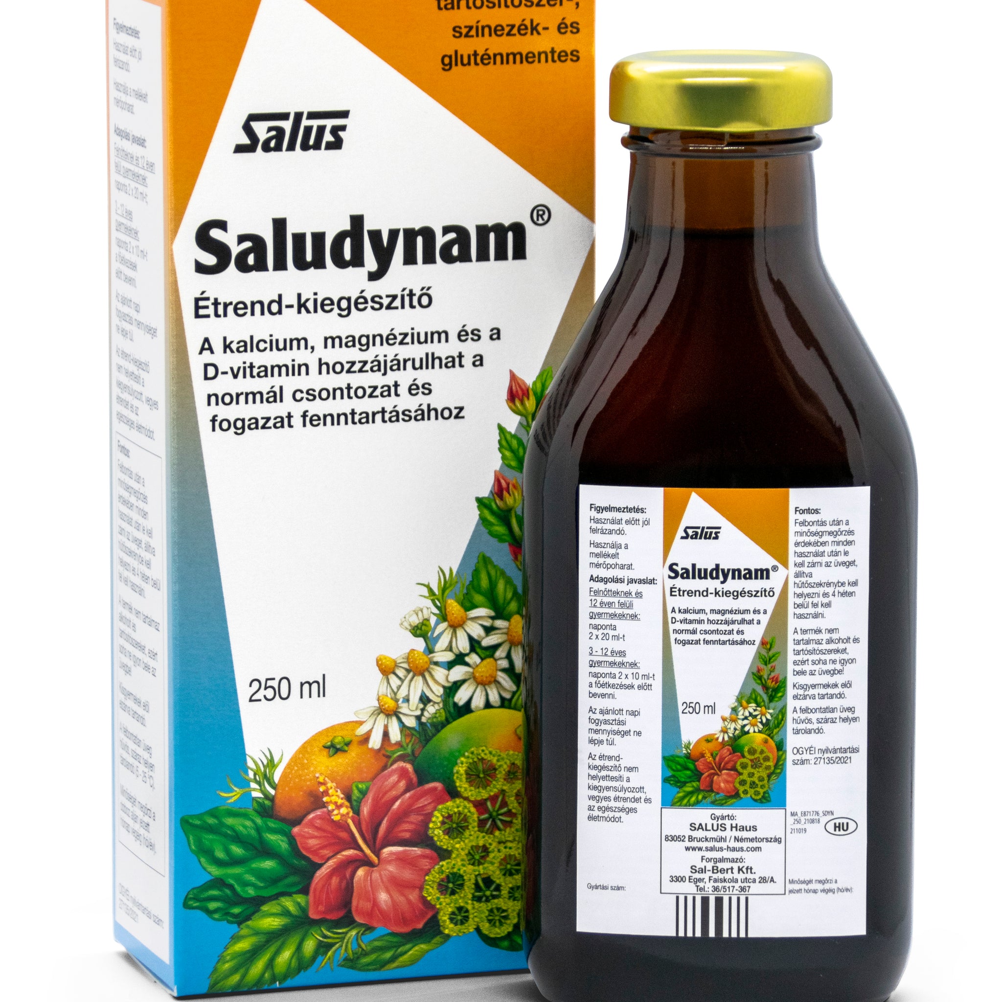 Floradix tekutý doplnok s vápnikom, horčíkom, zinkom a vitamínom D 250 ml - 26516