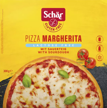 Schär gluténová bezlaktózová margaritová pizza (m) 300 g