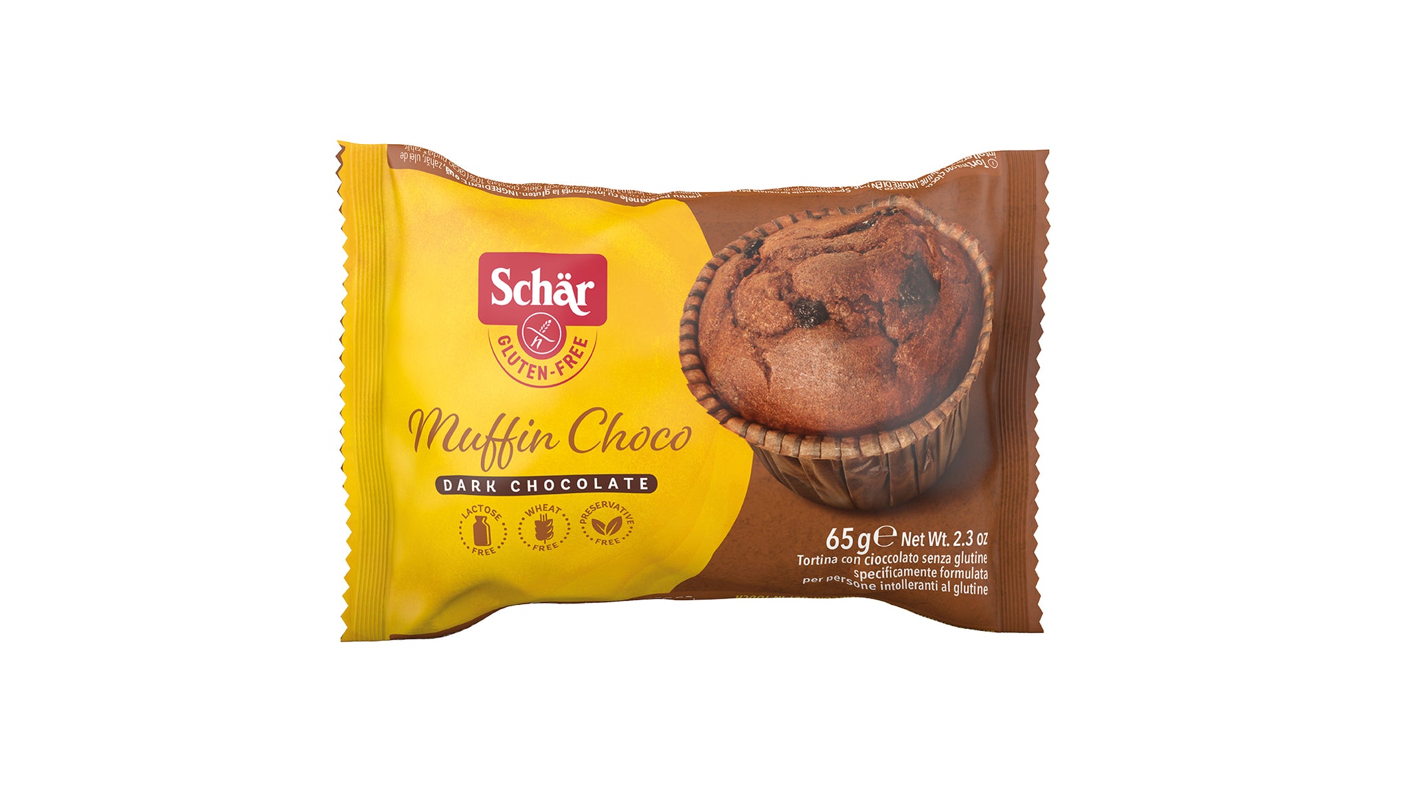Schär Bezlepkový čokoládový muffin 65g - 51078
