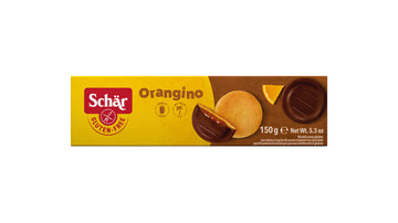 Schär Polomáčané piškóty s pomarančovou náplňou a čokoládou 150 g - 36589