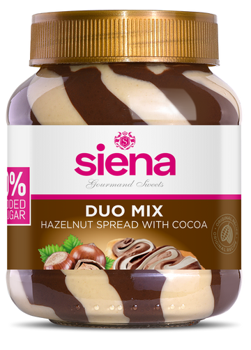 Siena kakaovo-lieskovoorieškový krém so sladidlom 400 g - 90626