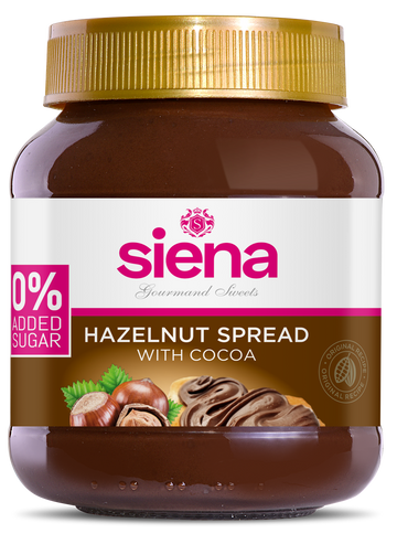 Siena kakaový lieskovoorieškový krém so sladidlom 400 g - 90625