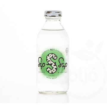 Sipsap bio surová drevo-menová chuť 330 ml
