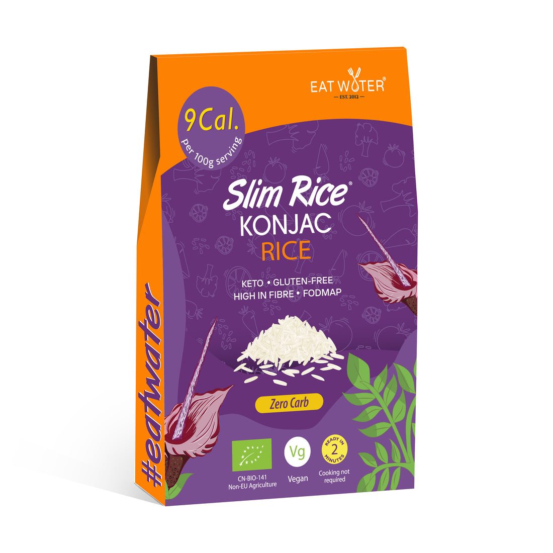 Slim Pasta Bezlepková konjaková ryža 270 g - 97696