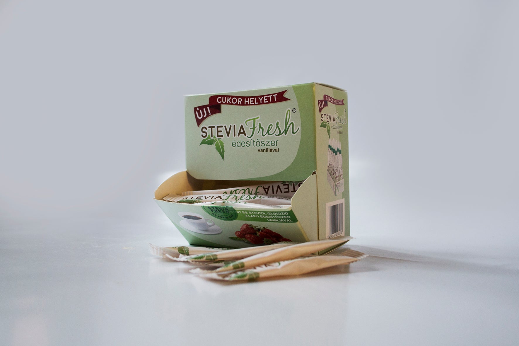 Stevia Fresh sladidlo s vanilkovou príchuťou 100 g - 88235
