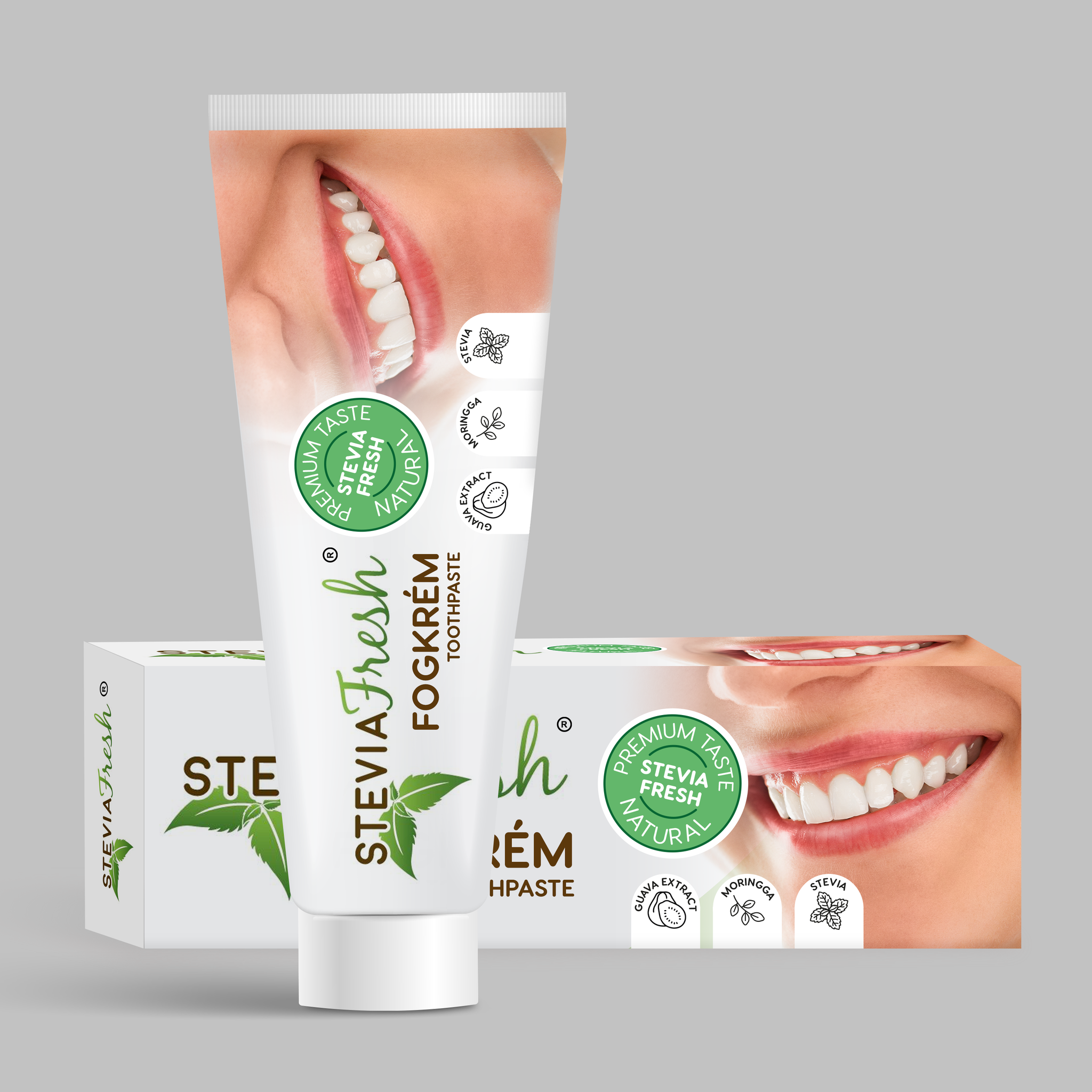 Stevia Fresh zubný krém 75 ml