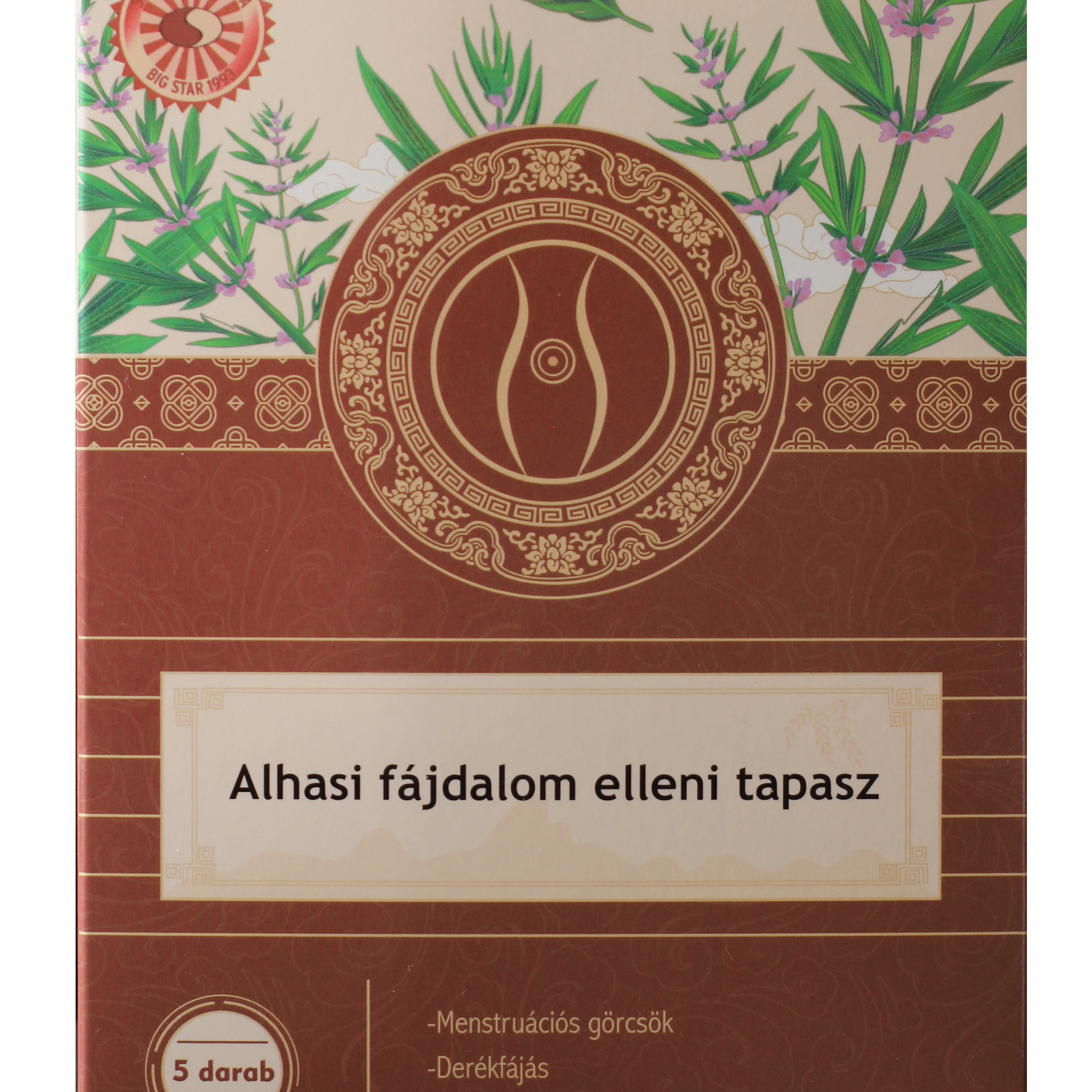 Sun Moon náplasti na úľavu od menštruačných bolestí 165 g - 97633