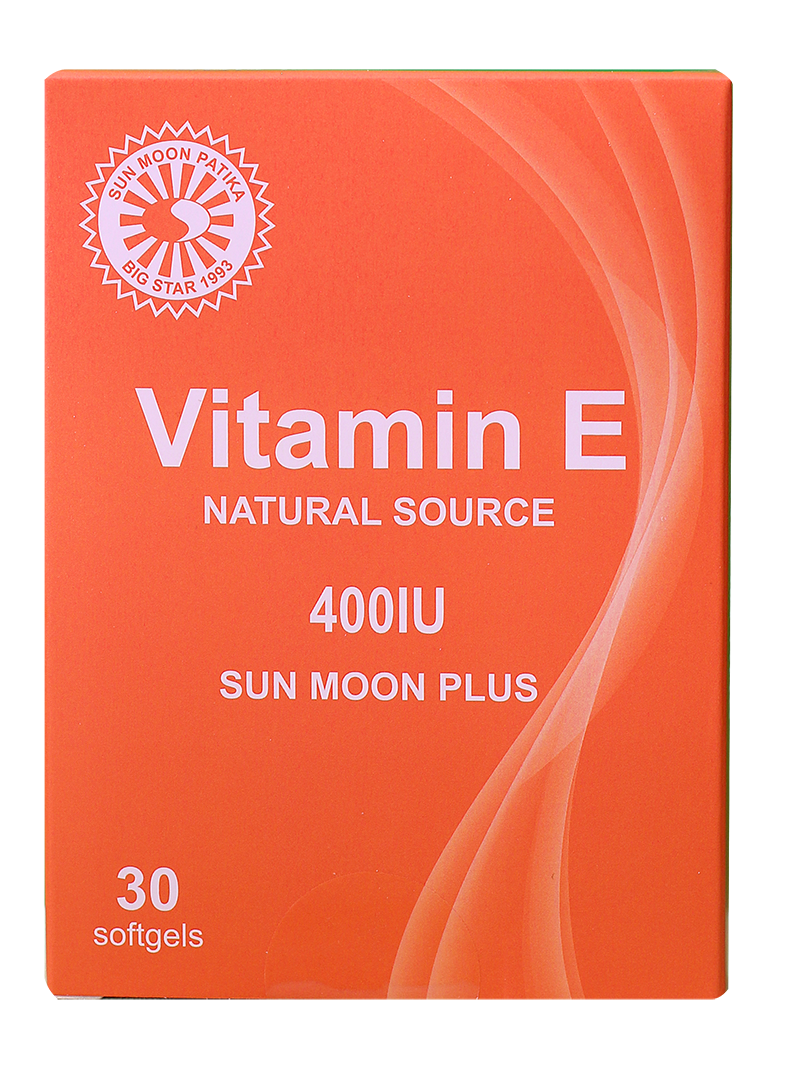 Sun Moon e-vitamín mäkká želatínová kapsula