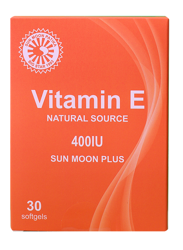 Sun Moon e-vitamín mäkká želatínová kapsula