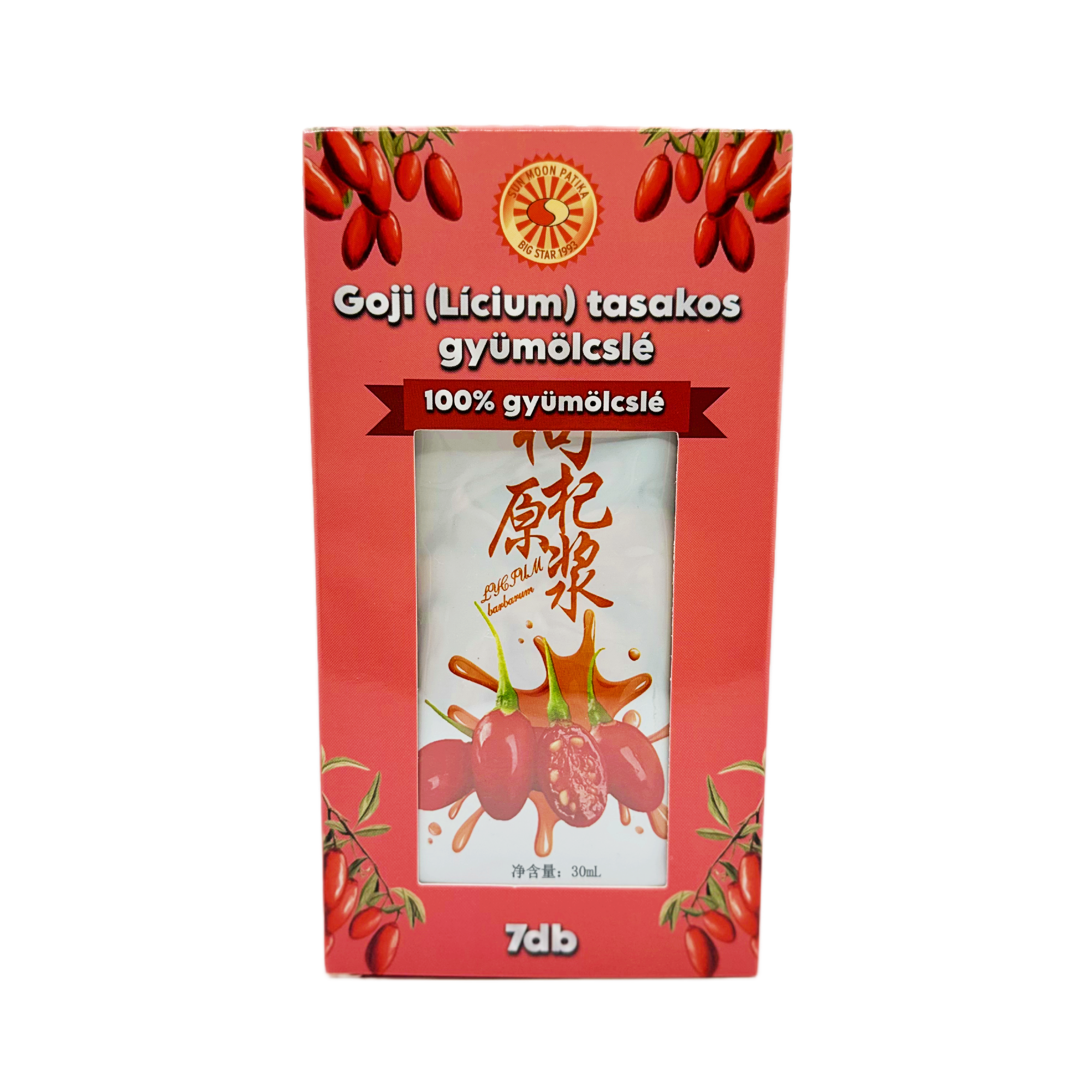Sun Moon Goji ovocná šťava vo vreckách 210 ml - 97630