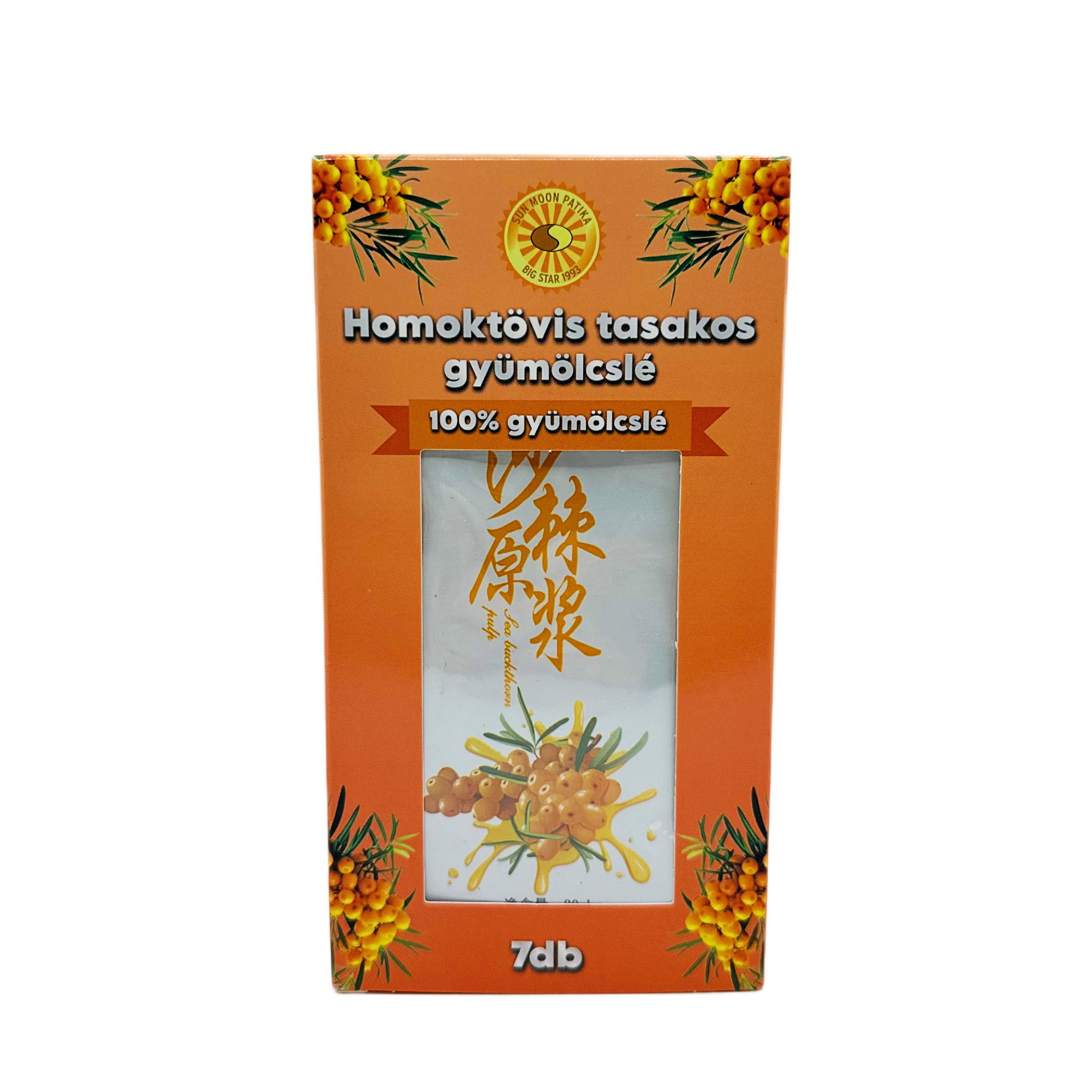 Sun Moon Rakytníkový nápoj 210 ml (7x30ml) - 97631