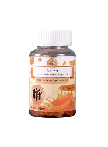 Big Star Luteínové gumové vitamíny na zrak s pomarančovou príchuťou 30 ks - 97624