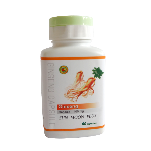 Sun Moon panax ginseng kapsule 500 mg 60 šálok