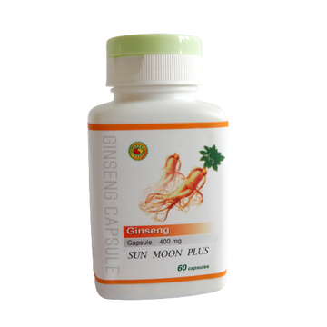Sun Moon panax ginseng kapsule 500 mg 60 šálok