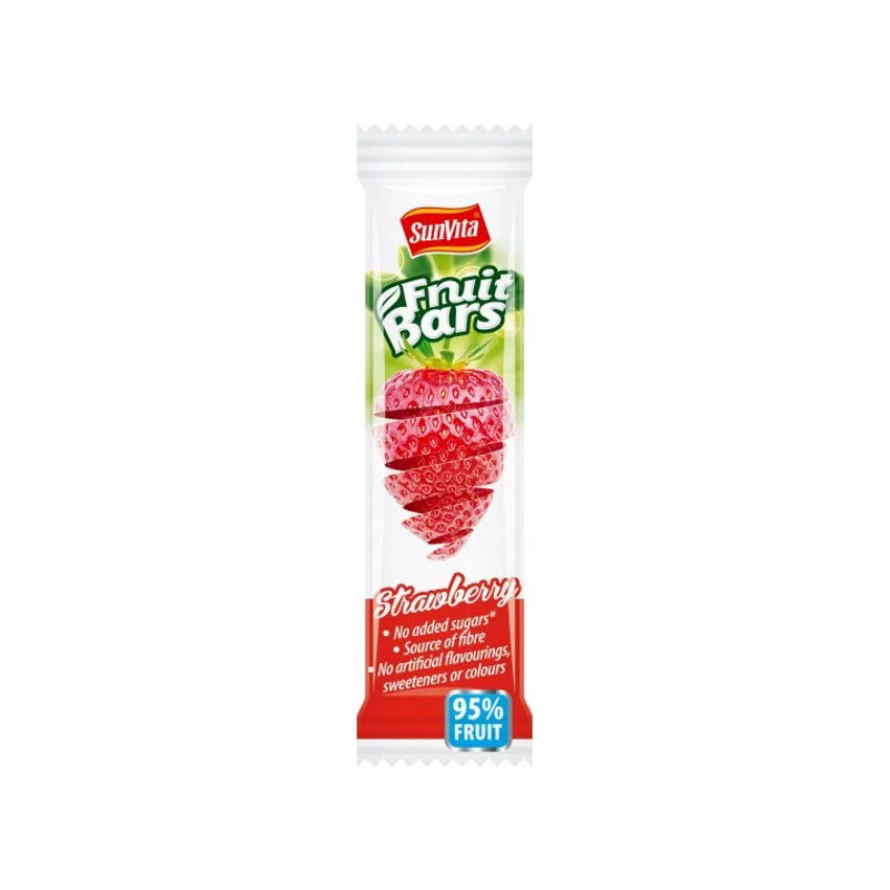Sunvita jahodová ovocná tyčinka 20 g - 48429