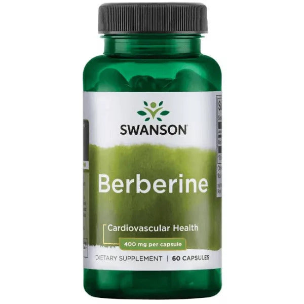 Swanson berberín 400 mg 60 šálok