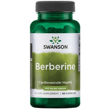 Swanson berberín 400 mg 60 šálok