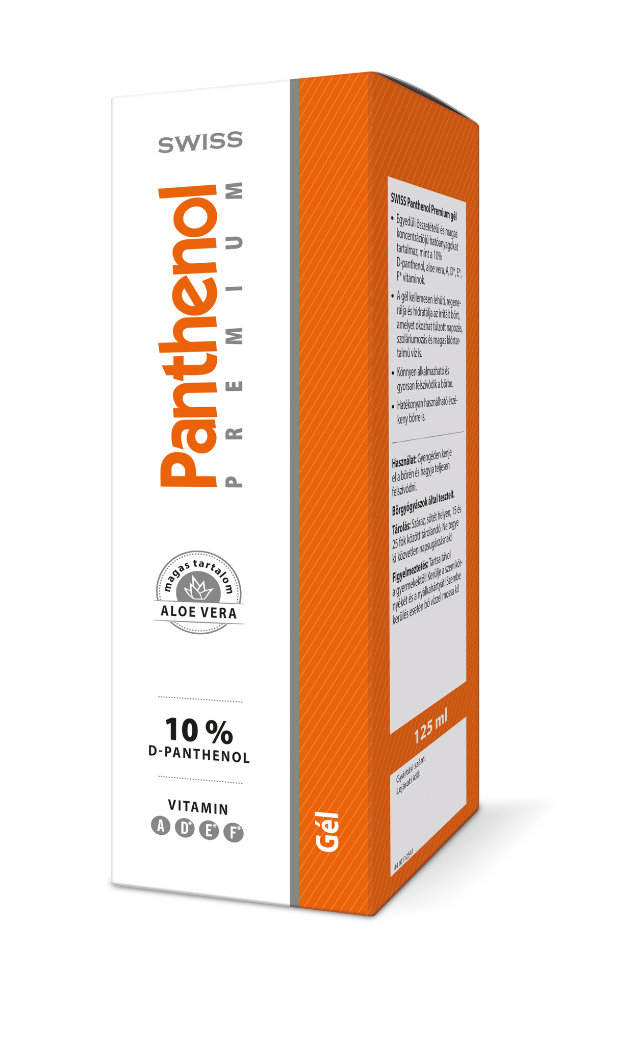 Swiss panthenol premium gel s mentolom 125 ml