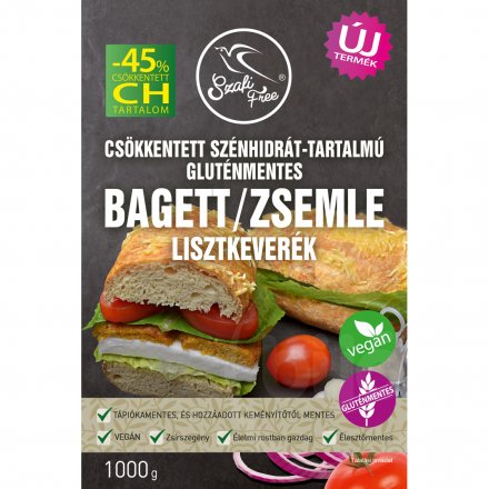 Szafi Free Bezlepková múčna zmes na bagety so zníženým obsahom sacharidov 1000 g - 58764