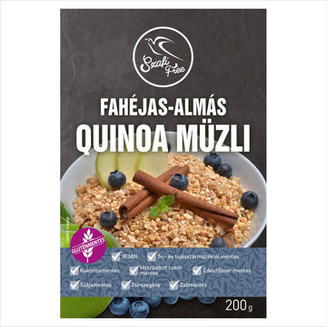 Szafi Free quinoa müsli s jablkom a škoricou 200 g - 51748