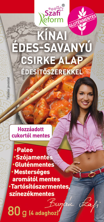 Szafi Reform základ čínsko-sladkokyslé kura so sladidlami 80 g - 55652