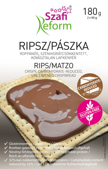 Szafi Reform Nízkosacharidový Chrumkavý Chlieb 180 g - 81324