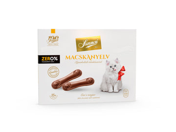 Szerencsi Mliečna čokoláda Mačacie jazýčky s maltitolom 100 g - 91079