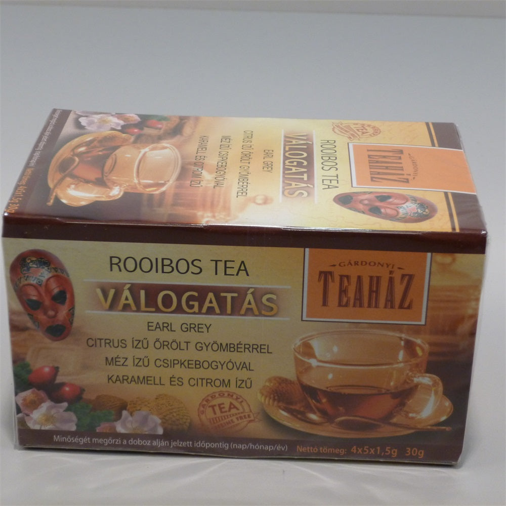 Čajový dom rooibosový čajový výber 20x1,5 g