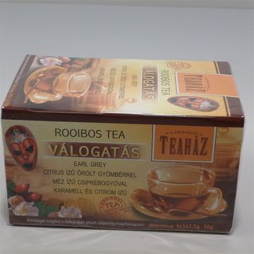 Čajový dom rooibosový čajový výber 20x1,5 g