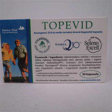 Topevid Tablety s Pycnogenolom, Q10 a Selénom 30 ks - 47762