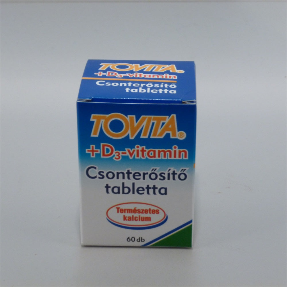 Tovita kostné tabletky + vitamín D3 60 šálok