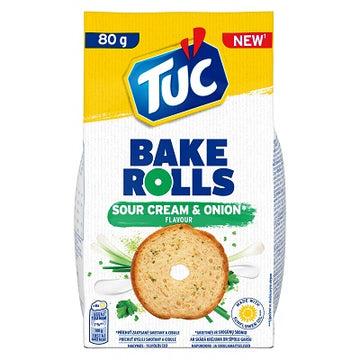TUC Bake Rolls s cesnakovou príchuťou 80 g - 49829