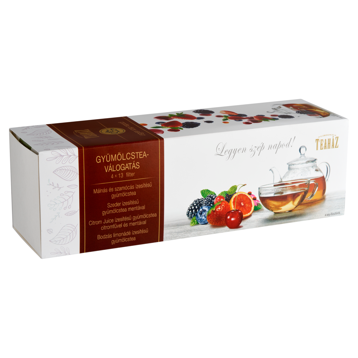 Teaház ovocné čaje s rôznymi príchuťami 104 g - 96526