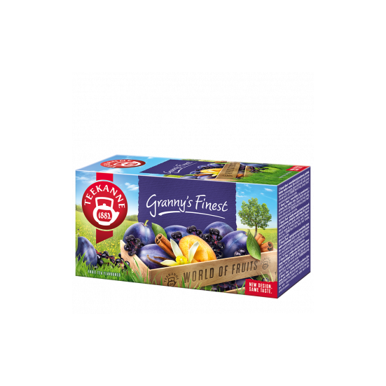 Teekanne grannys finest prúž čaj 20x2,5g 50 g