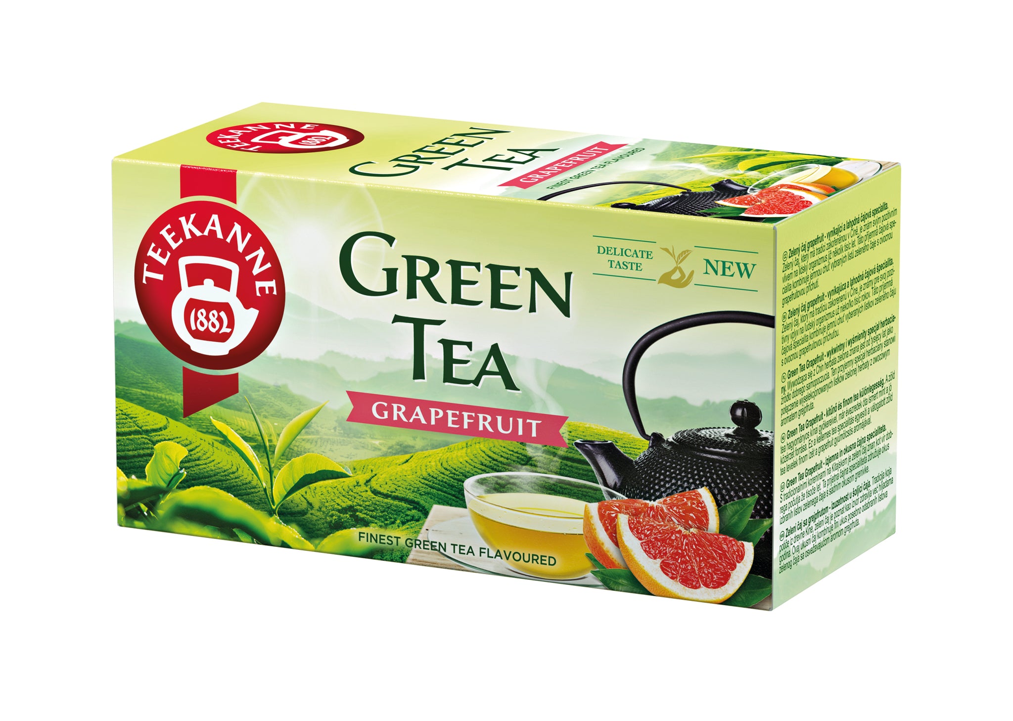 Teekanne green grapefruit-flavored green tea 35 g