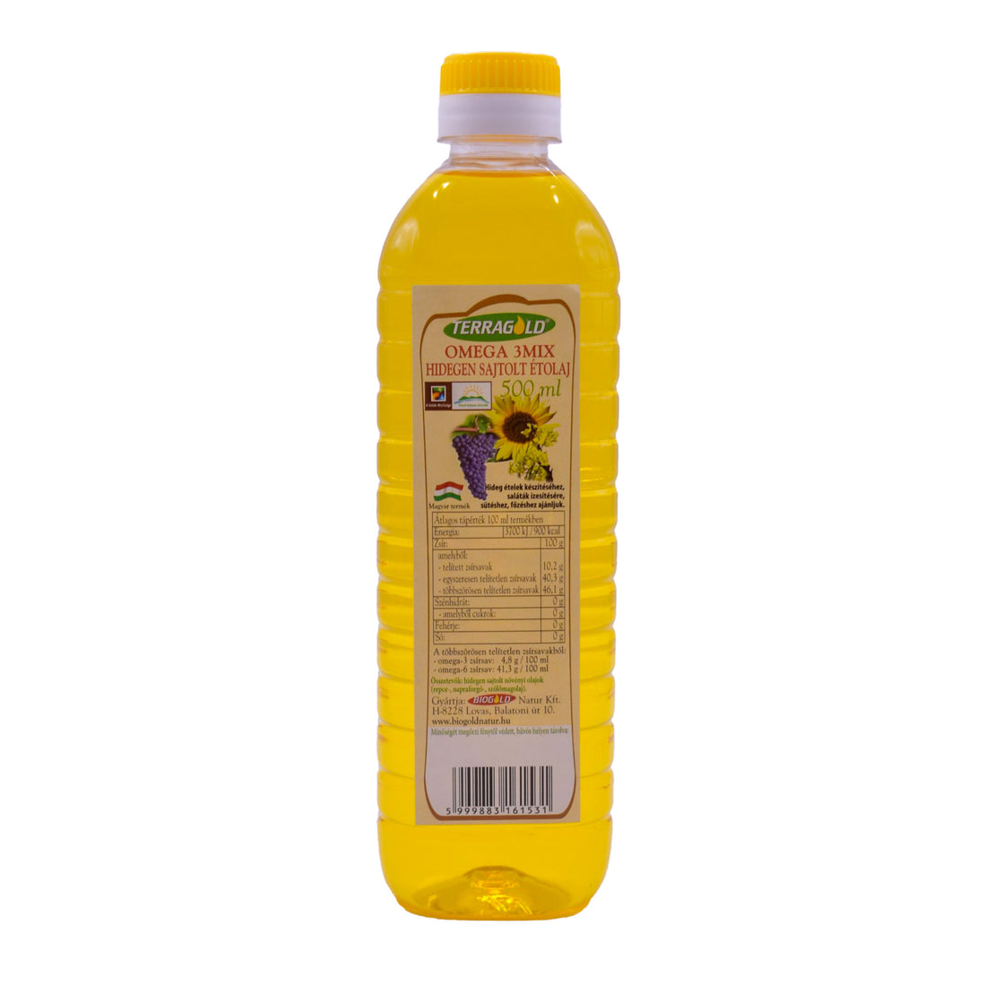 Biogold Omega 3&6 jedlý olej 500 ml - 39119