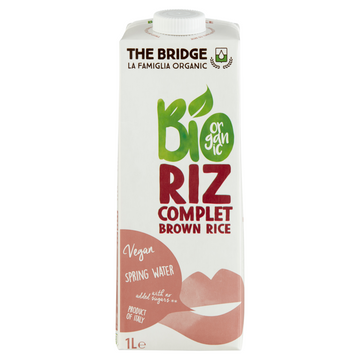 The Bridge bio ryžový nápoj z hnedej ryže 1000 ml - 87900