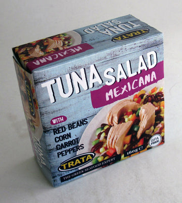 Mexický šalát z traty s dymom z tuniaka 160 g