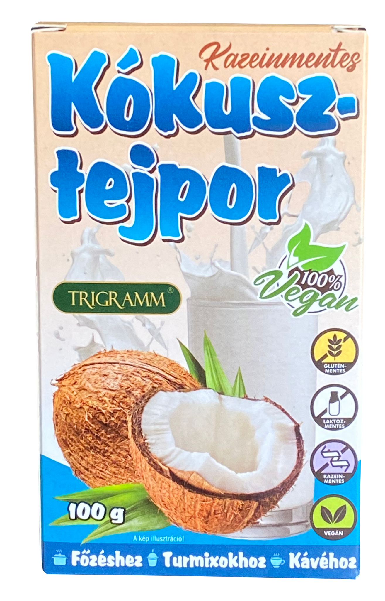 Trigramm Sušené kokosové mlieko bez kazeínu 100 g - 88226