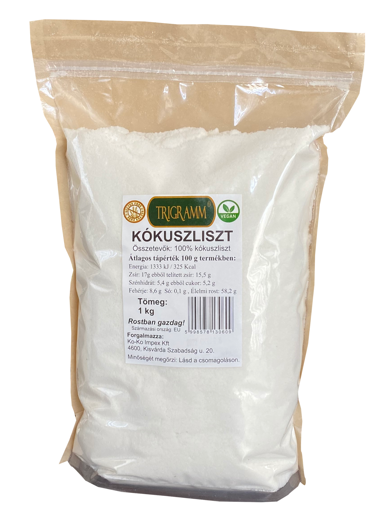 Trigramm Kokosová múka 1000 g - 88230