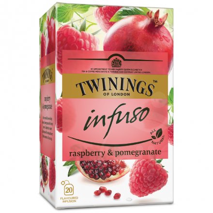 Twiningsove granátové a malinové herbatea 40 g