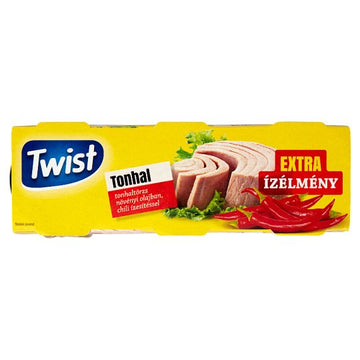 Twisted tuniakový kôš v rastlinnom oleji so sladkou chilli 240 g