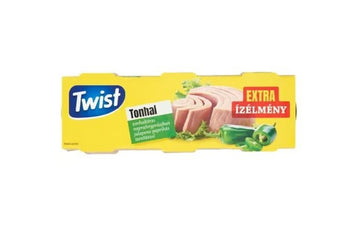 Twisted tuna tuna v rastlinnom oleji s jalapeno paprikou 240 g
