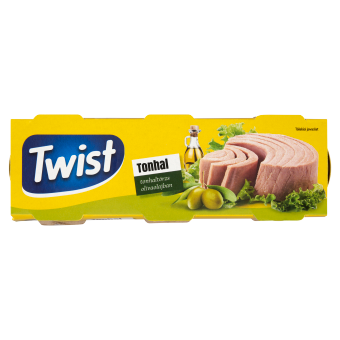 Twisted tuniakový kôš v olivovom oleji 3x80g 240 g