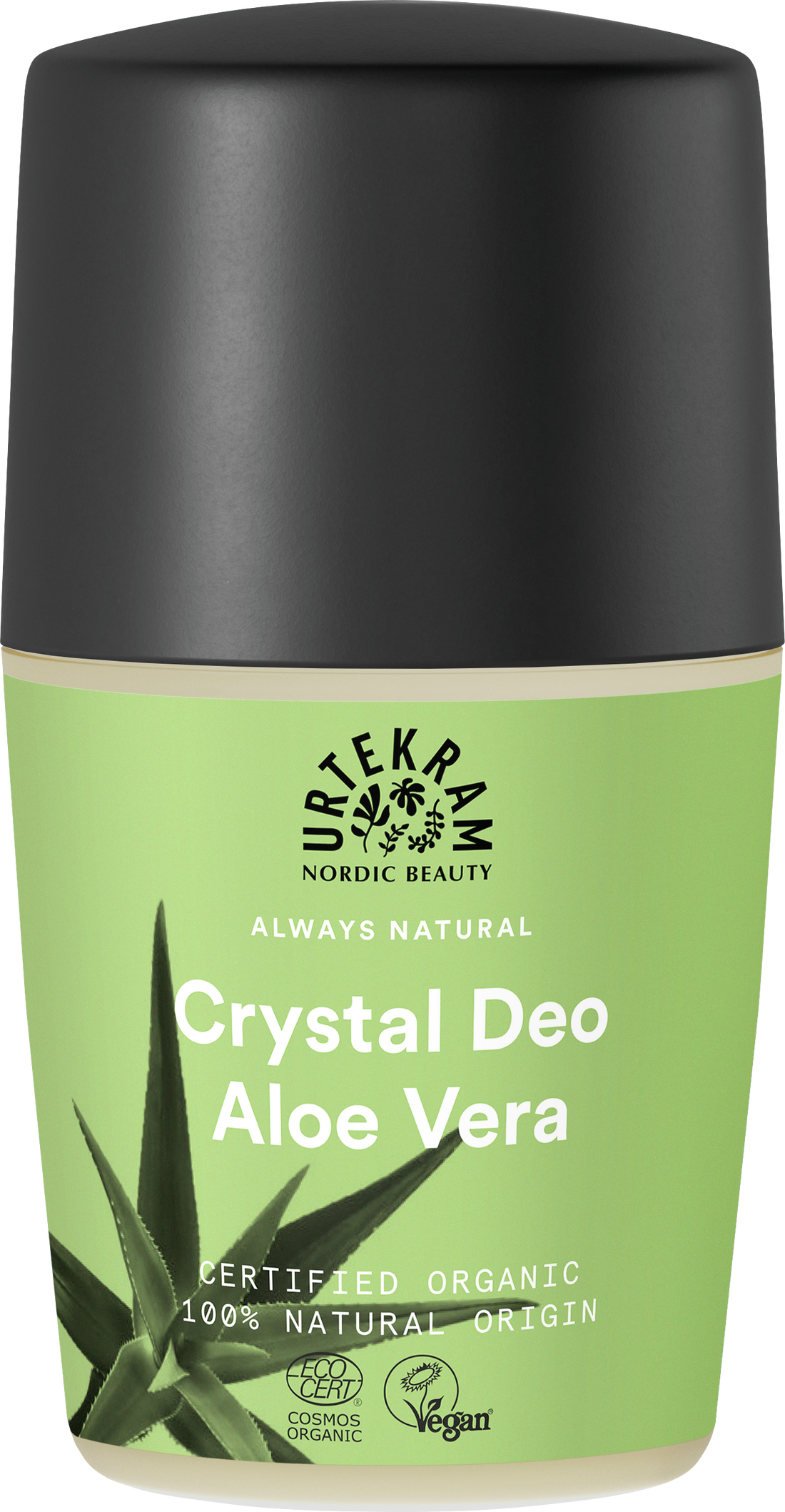 Urtekram Aloe Vera kryštálový guľôčkový dezodorant 50 ml - 17347