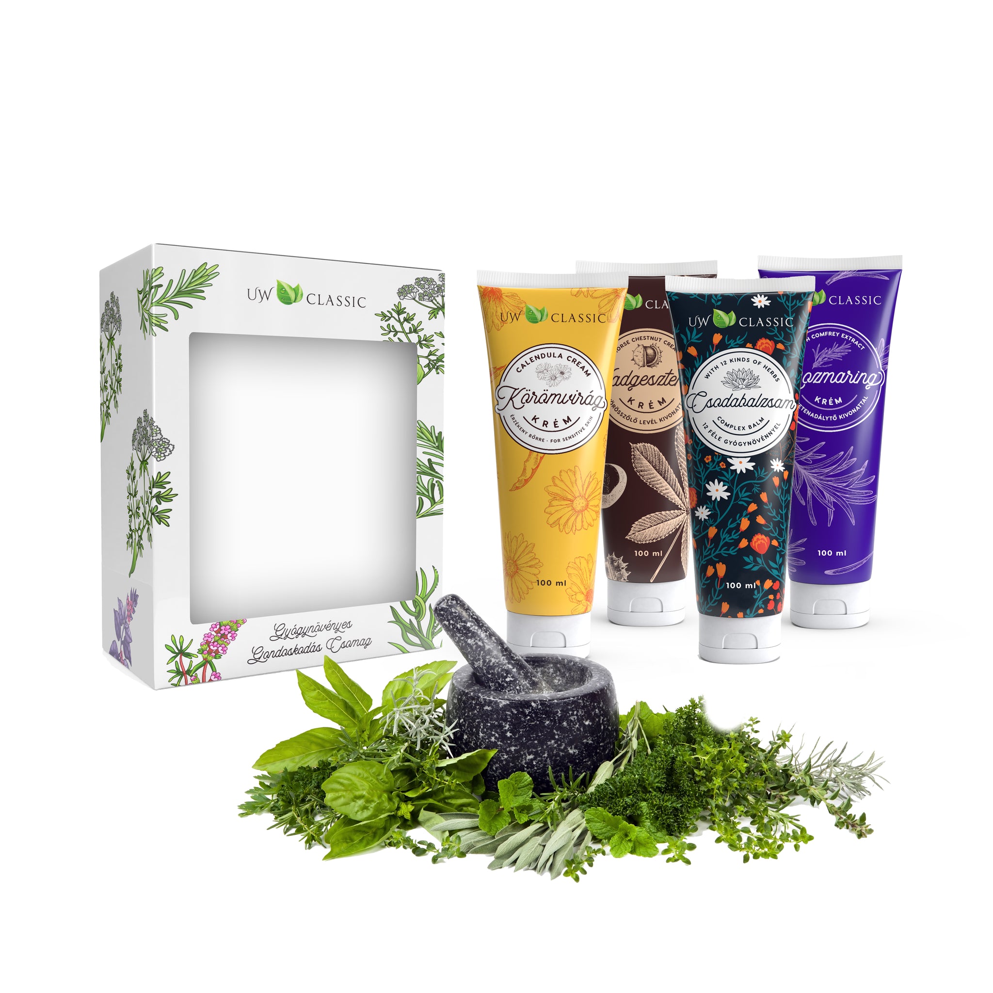 Uw classic liečivá starostlivosť balenie 4x100 ml 1 kus