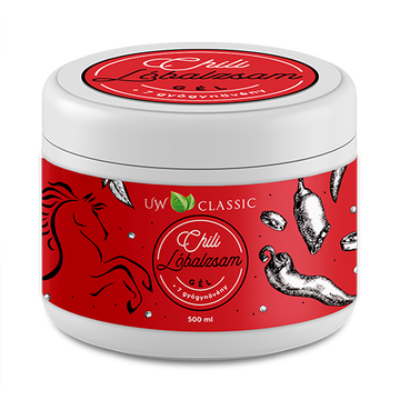 Charlotte UW Konský balzam s chilli 500 ml - 90914