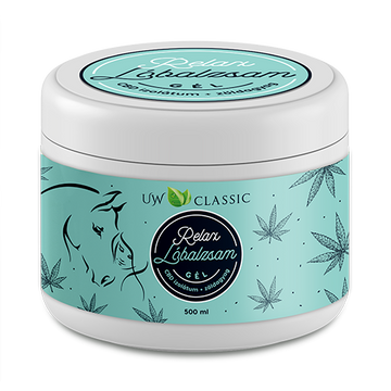 UW Classic Relax konský balzam s CBD a zeleným ílom, 500 ml - 90911