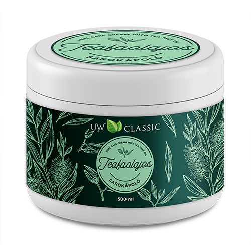 Uw Classic intenzívny regeneračný krém na päty s čajovníkovým olejom 500 ml - 90908